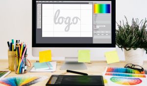 La création du logo d'une entreprise